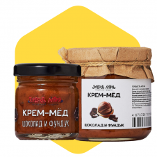 Крем-мёд с шоколадом и фундуком